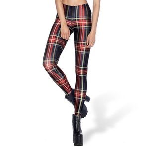 BlackMilk Clothing Tartan Old School Leggings